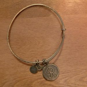R Initial Alex and Ani Bracelet